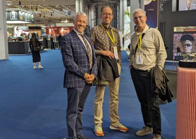 Roman Wagner und Stefan Wies Messebesuch Paris