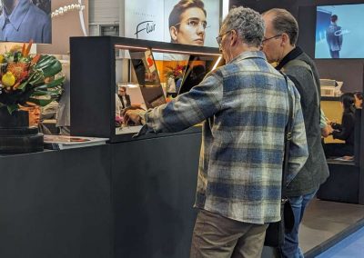 Roman Wagner und Stefan Wies Messebesuch Paris