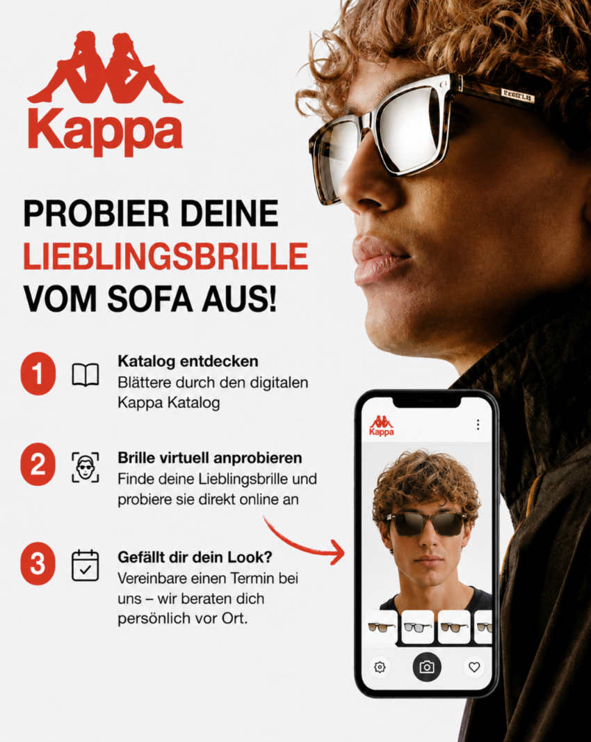 Kappa Brillen Anprobe online Kappa Brille online anprobieren